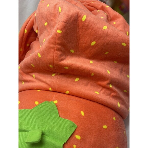 Flip A Zoo Jumbo 30" Reversible Stuffed Animal Orange Pop Penguin Strawberry - Picture 9 of 15